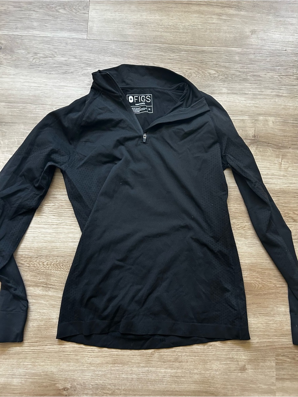 FIGS salta seamless 1/4 zip